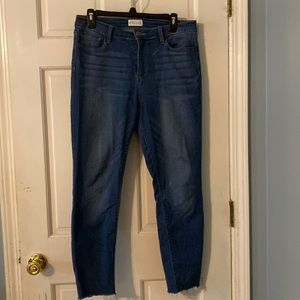 Stretchy medium wash jeans